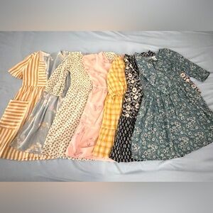 Assorted Floral and Patterned Dresses
